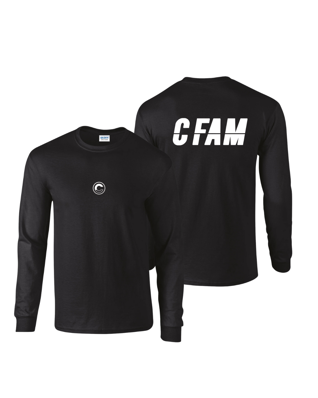 LONG SLEEVE - 01 BLACK WHITE