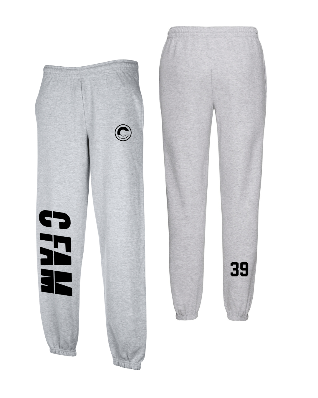01 EXCLUSIVE 03 C-FAM SWEAT PANTS – LIGHT GREY