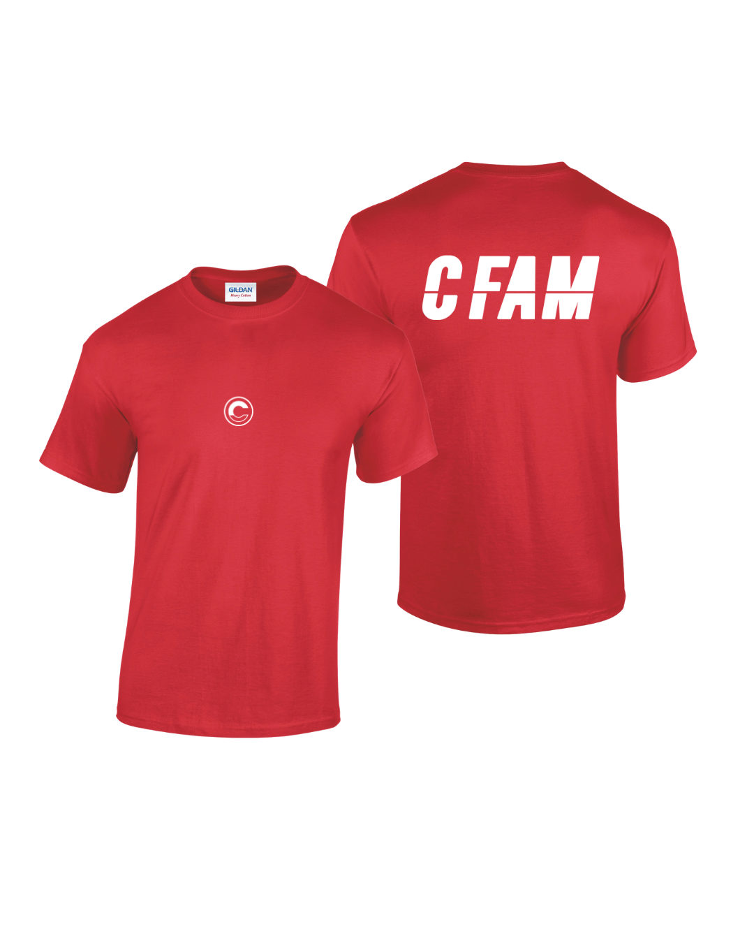 07 C-FAM T-SHIRT - RED