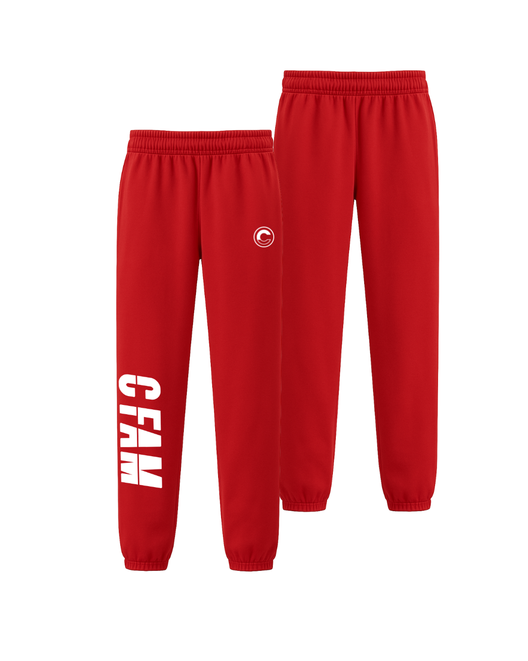 07 SWEAT PANTS - 01 RED WHITE