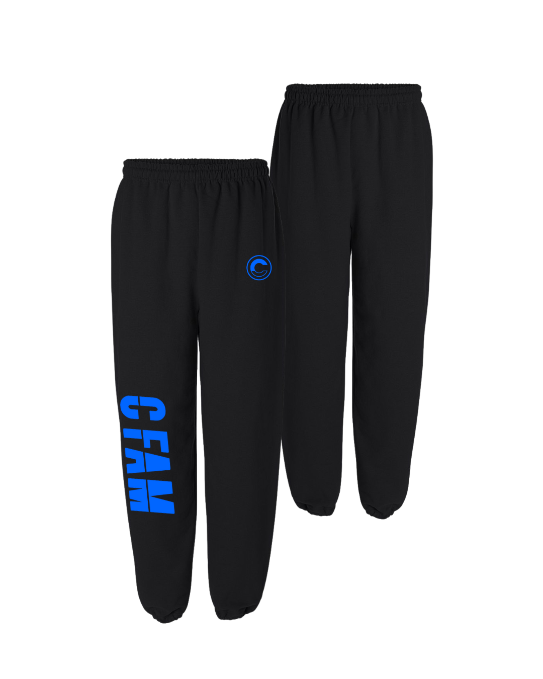 03 SWEAT PANTS - 01 BLACK BLUE